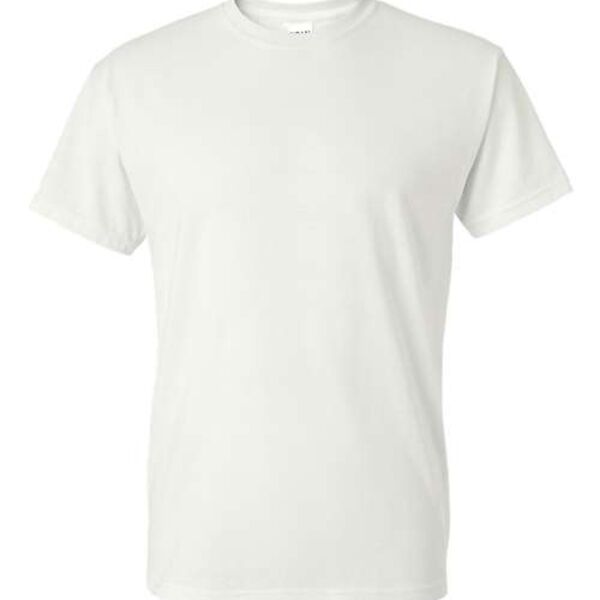 White Adult DryBlend 50/50 T-Shirt Thumbnail