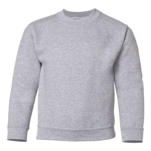 White Youth Heavy Blend Crewneck Thumbnail