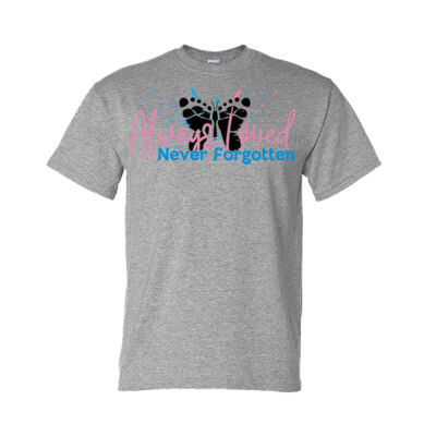 Grey Adult DryBlend 50/50 T-Shirt Thumbnail