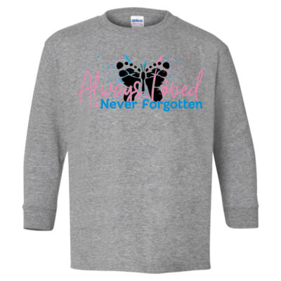 Grey Youth Heavy Cotton Long Sleeve Thumbnail