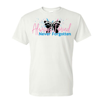 White Adult DryBlend 50/50 T-Shirt Thumbnail