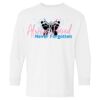 White Youth Heavy Cotton Long Sleeve Thumbnail