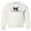 White Youth Heavy Blend Crewneck Thumbnail